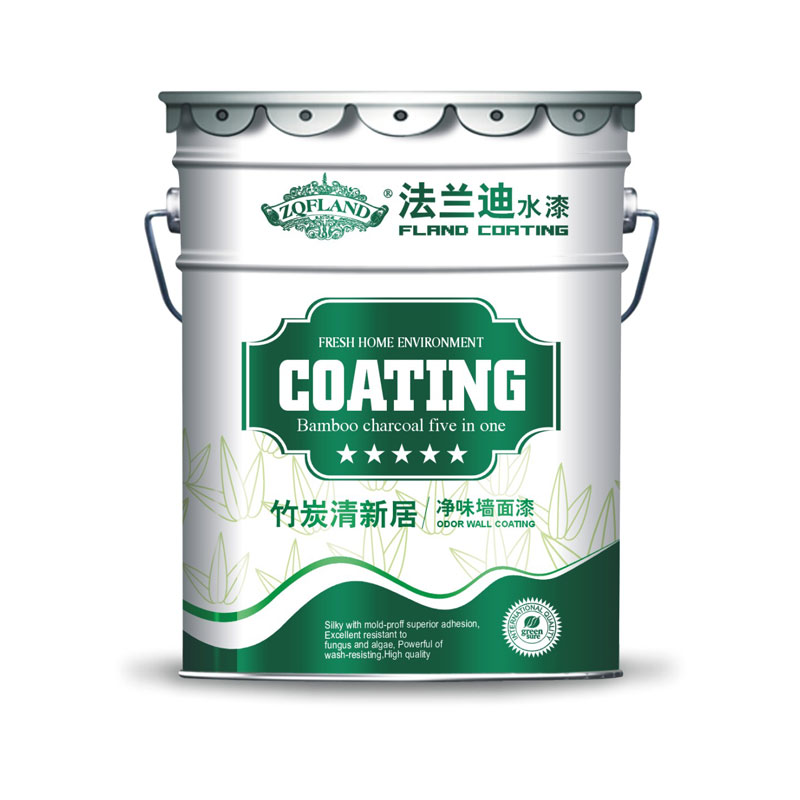 竹炭清新居净味墙面漆